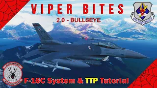 [DCS] F-16 "Viper Bites" TTPs Bullseye usage, and systems.