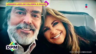 ¡Viudo de Edith González, Lorenzo Lazo y Luz Blanchet revelan que NO se quieren CASARSE! | DPM