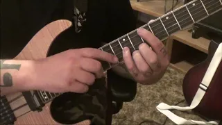 Testament - Souls Of Black - CVT Guitar SOLO Lesson by Mike Gross