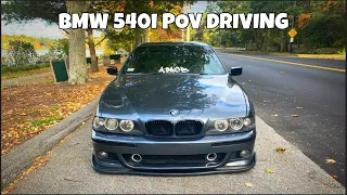 POV BMW 540i DRIVING (E39)