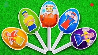 Some Lot's of Candy Shop lollipops  Rainbow D Billions Lollipops Surprise Egg Satisfying video 2