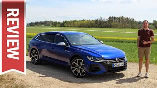 VW Arteon R Shooting Brake mit 320 PS, Allrad & Performance Vectoring im Test & Vergleich mit Golf R