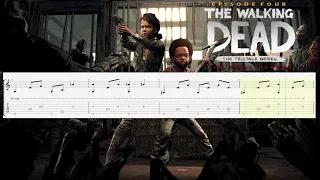 How to play "The Walking: Dead Season 4 The Final Season Main Theme" on guitar (Tabs) Fingerstyle