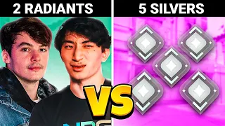 2 Radiants vs 5 Silvers! Who Wins?