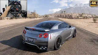 Nissan GTR R35 - Forza Horizon 5 | Logitech g29 gameplay