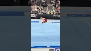 They need a sensor to do this #gymnastics #olympics #calisthenics #gymnast #gym #floor #tumble#judge