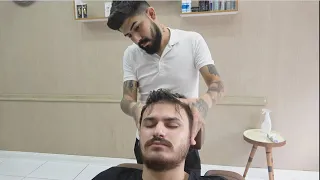 ASMR Head Massage | Face Massage | Body Massage By Turkish Barber