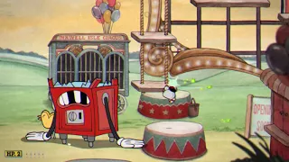 Cuphead Circus run'n'gun