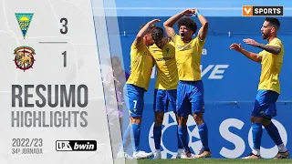 Highlights | Resumo: Estoril Praia 3-1 Marítimo (Liga 22/23 #34)