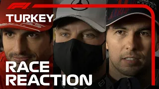 Drivers React After The Chequered Flag | 2021 Turkish Grand Prix