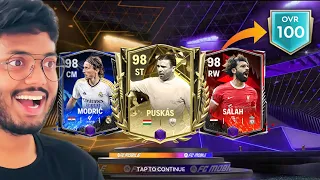 I Won't Stop Opening FC MOBILE Packs Until I Reach 98 OVR! Road to 100 Continues