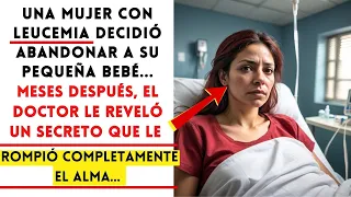 MUJER CON LEUCEMIA DECIDIÓ ABANDONAR A SU BEBÉ, DÍAS DESPUES EL DOCTOR REVELA (Historia Conmovedora)