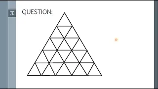 Math Puzzle #14: How many Triangles are there in the figure? (part 1)