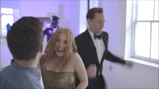 Tom Hiddleston is a Dancing King!