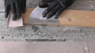 DIY 101:  Preparing A Taping Knife / Jointing Knife For Use