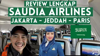 REVIEW PESAWAT SAUDIA AIRLINES KELAS EKONOMI BOEING 777-300 ER