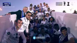 Real Madrid Celebrations At Cibeles Aftet Winning Champions League 2022