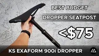 Best Budget Dropper Seatpost Under $75 | KS EXAFORM 900i | Vitus Nucleus VRS First Upgrade