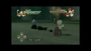 Naruto shippudden ultimate ninja storm 3:Boss battle Sasuke Vs the 5 kage (English)