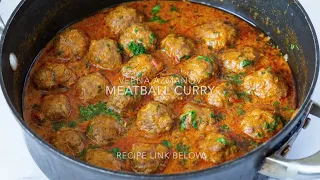 Meatball Curry Recipe - Ground Beef Kofta Curry (Indian)