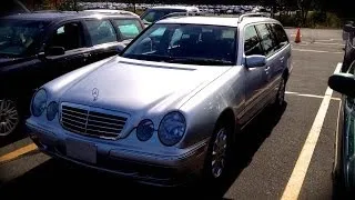 2003 Mercedes-Benz E320 Wagon 4Matic W210 Start Up, Quick Tour, & Rev With Exhaust View - 80K