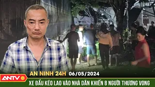 An ninh 24h ngày 7/5: Bắt khẩn cấp tài xế xe đầu kéo vi phạm nồng độ cồn, đâm vào quán tạp hoá |ANTV