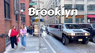 New York Tour 4k - Walking Brooklyn Heights & Dumbo Park