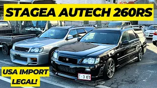 Best Station Wagons ever built headed to USA! Nissan Stagea Autech 260RS