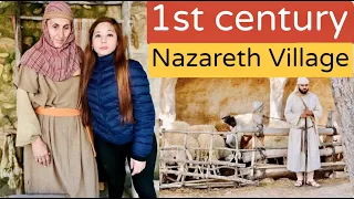 1st Century Nazareth Village ,Where  Jesus grew up// Nazareth Village open air museum and replica.