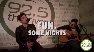 fun. performs "Some Nights"