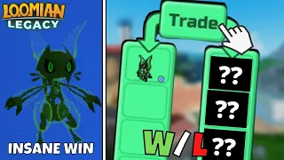 Trading My Gleam Halloween Duskit for an INSANE WIN | Loomian Legacy