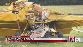 1 injured in plane crash near Franklin County airport