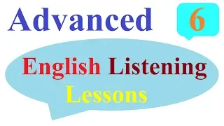 Learn American English★Learn to Listen to English★ Advanced English Listening Lessons 6✔