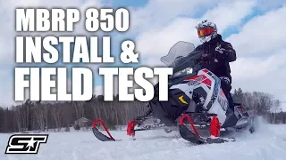 Install and Test of the All-New MBRP Patriot 850 Exhaust