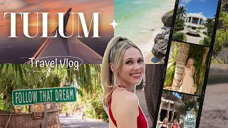 TULUM MEXICO 6-day travel vlog | Dreams all-inclusive resort, food, lagoon, beach, city, wedding bts