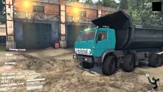 SpinTires 2014 Моды - КамАЗ-6350