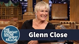 Glenn Close Does a Great Crying Baby Impression