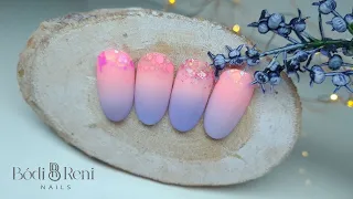 Latte Glitter Ombre - Bodi Reni Nails