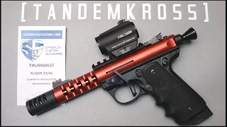 Striplin Custom Gunworks Ruger 22/45 Thumbrest Install Video