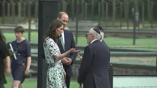 Duke and Duchess meet Holocaust Survivors