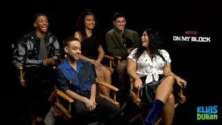 The Cast of 'On My Block' Talk On-Set Chemistry