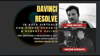 CORSO IN ITALIANO DI DAVINCI RESOLVE