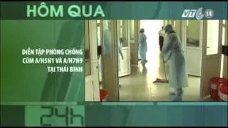 VTC14_Diễn tập phòng chống cúm A/H5N1 và H7N9 tại Thái Bình