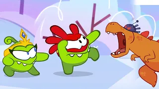 Om Nom Stories: Om Nom vs Dinosauro | Cartoni Animati Divertenti per Bambini | Om Nom Italiano