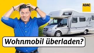 Wohnmobil überladen? Diese Strafen drohen in den Urlaubsländern! | ADAC | Recht? Logisch!