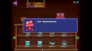 Geometry Dash Word (Secret about the shopkeeper!)