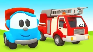 Kids' Cartoons: Leo the truck & A Fire Truck Cartoon for Children