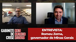 ENTREVISTA: Romeu Zema diz que "não acompanha" briga entre presidente e governadores