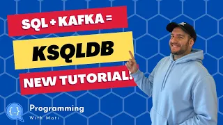 Kafka Streams + SQL = KSQLDB!! What is it And Tutorial! Build Applications Fast!