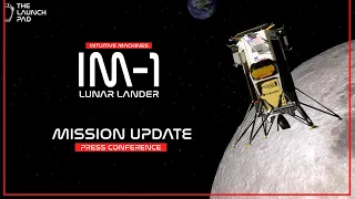 LIVE! IM-1 Mission Update Press Conference